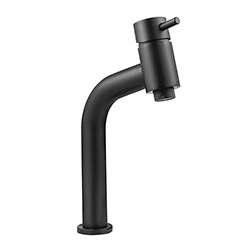 Grifería Fontana  Plus para Lavamanos de 34cm Negro Mate Vitta