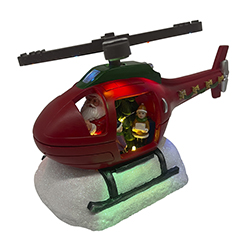 Helicóptero con Música Movimiento y Luz Led